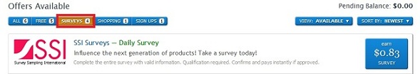 Clixsense-survey